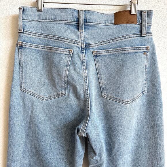Madewell Light Blue Denim The Perfect Vintage Straight Jean Women's 29 NWOT - Picture 4 of 7